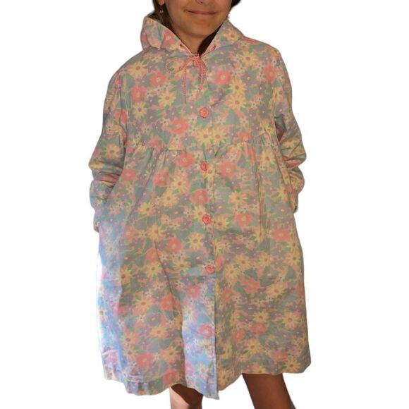 Winning Moves Rare vintage pastel floral print jacket size 10 kawaii 🌸 - Picture 1 of 11